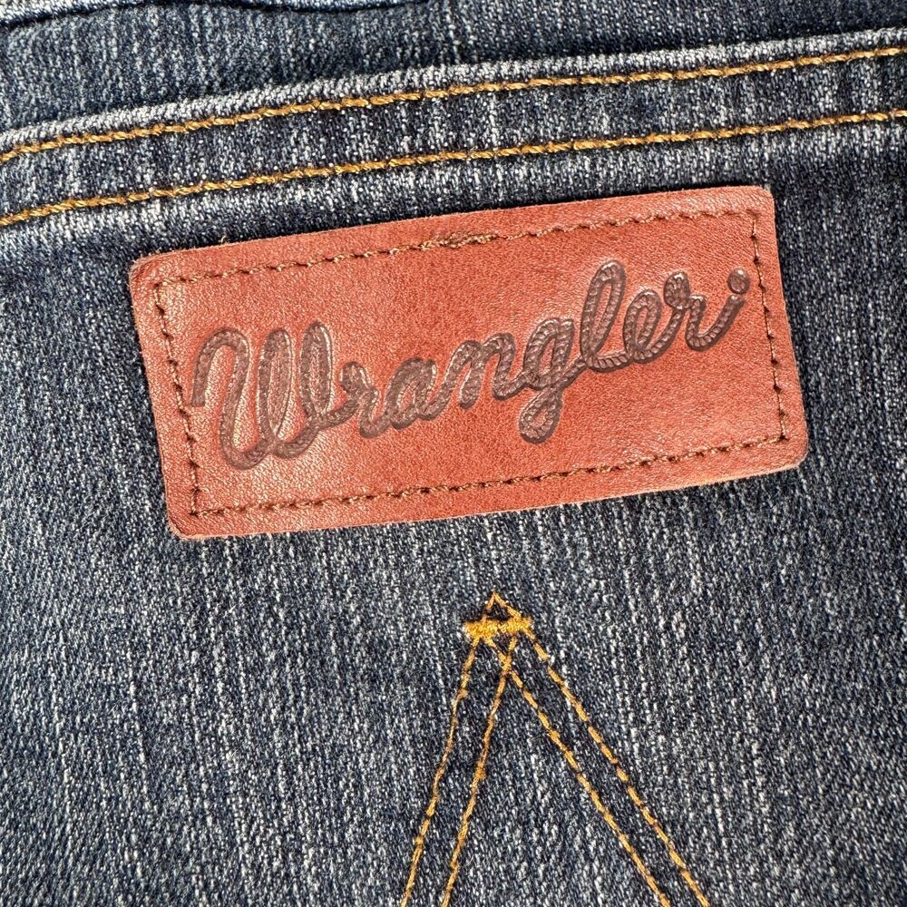 Wrangler Retro Jeans Mens 34X32 Measures 34X31 Blue Relaxed Boot Western Cowboy - Picture 12 of 12